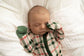 Bamboo Baby Zip Sleeper - Green Christmas Plaid