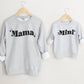 Mama and mini sweatshirts