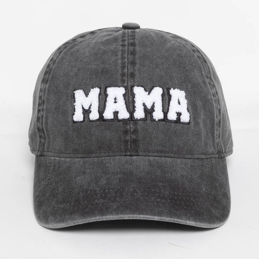 3D MAMA Embroidered Patch Cotton Baseball Cap