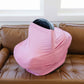 Multi Use Baby Cover - Mauve pink